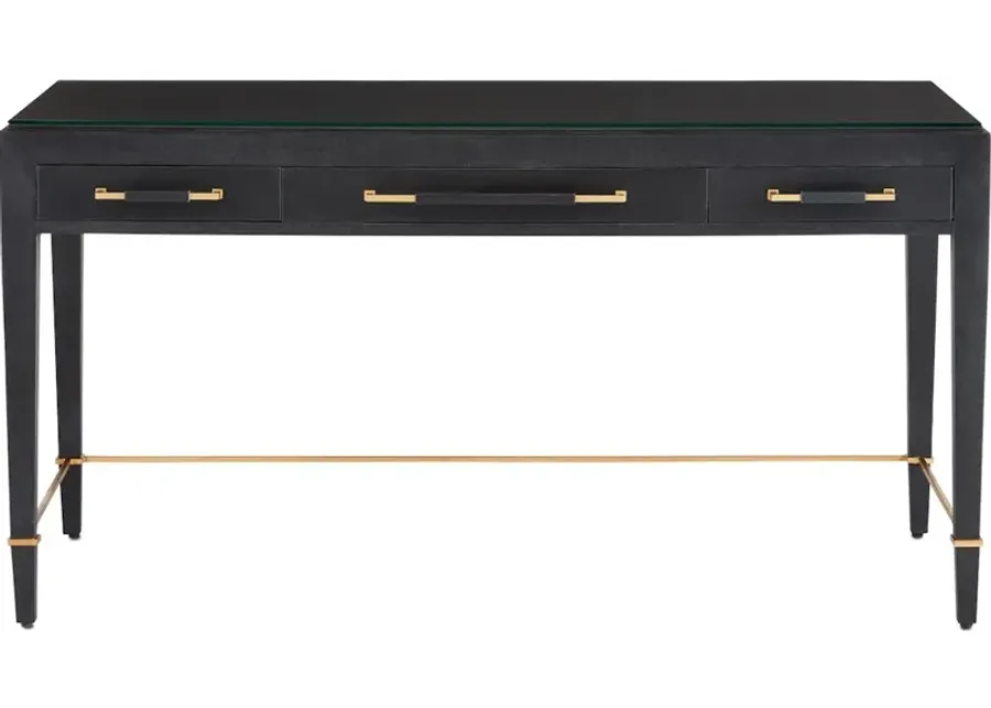 Verona Black Desk