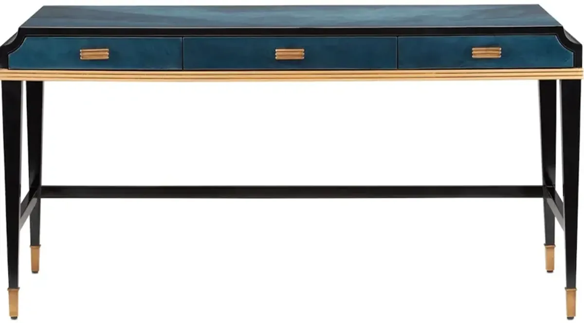 Kallista Large Blue Desk