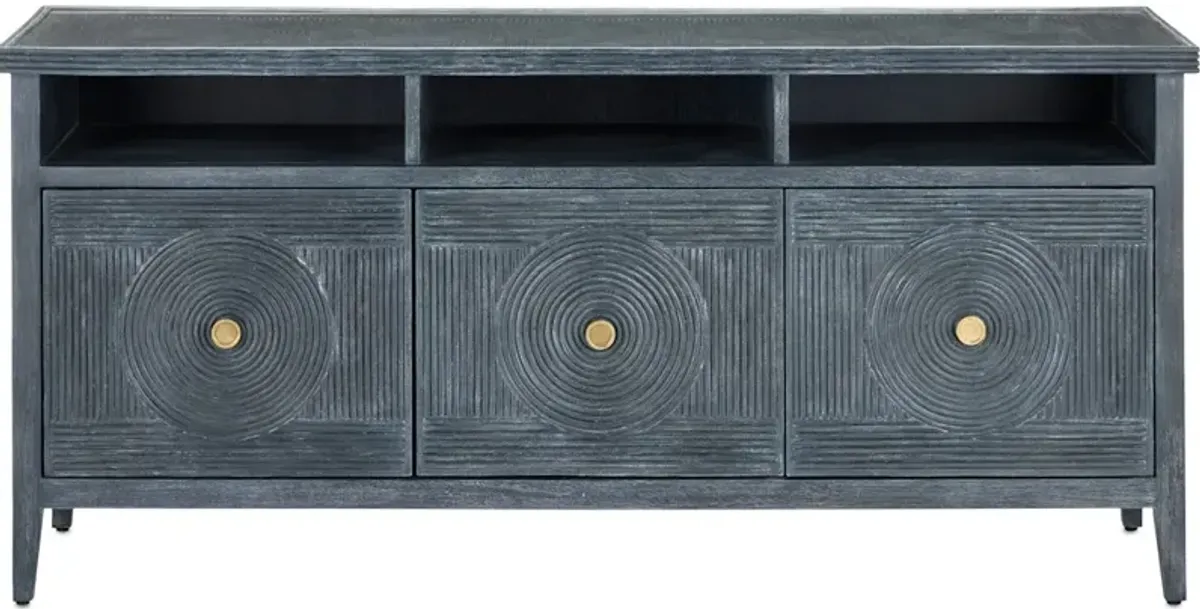 Santos Vintage Navy Rectangular Cabinet