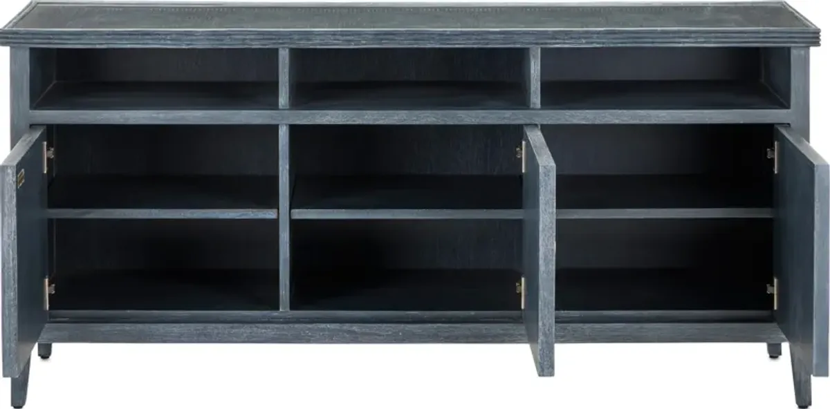 Santos Vintage Navy Rectangular Cabinet