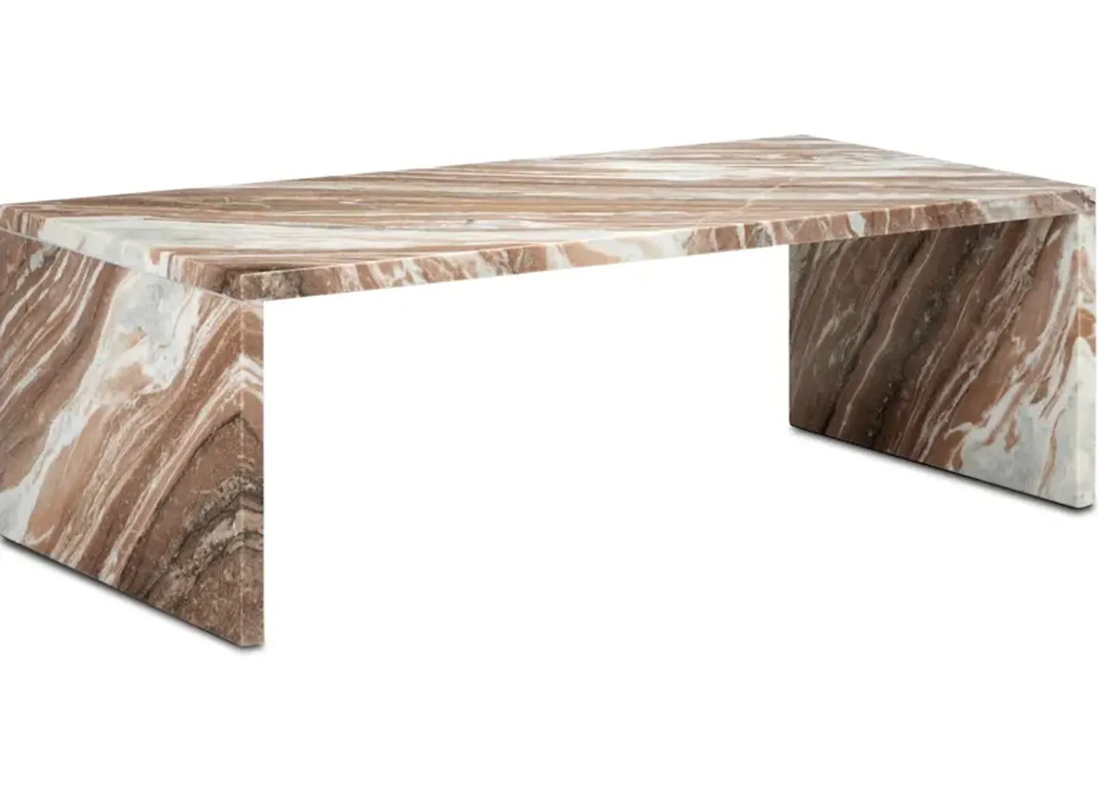 Ryan Brown Marble Cocktail Table