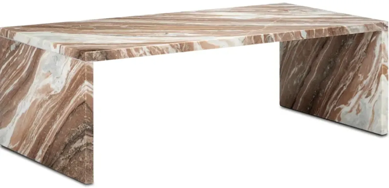 Ryan Brown Marble Cocktail Table