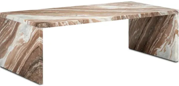 Ryan Brown Marble Cocktail Table