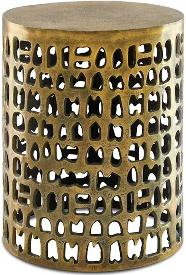 Alvar Gold Accent Table