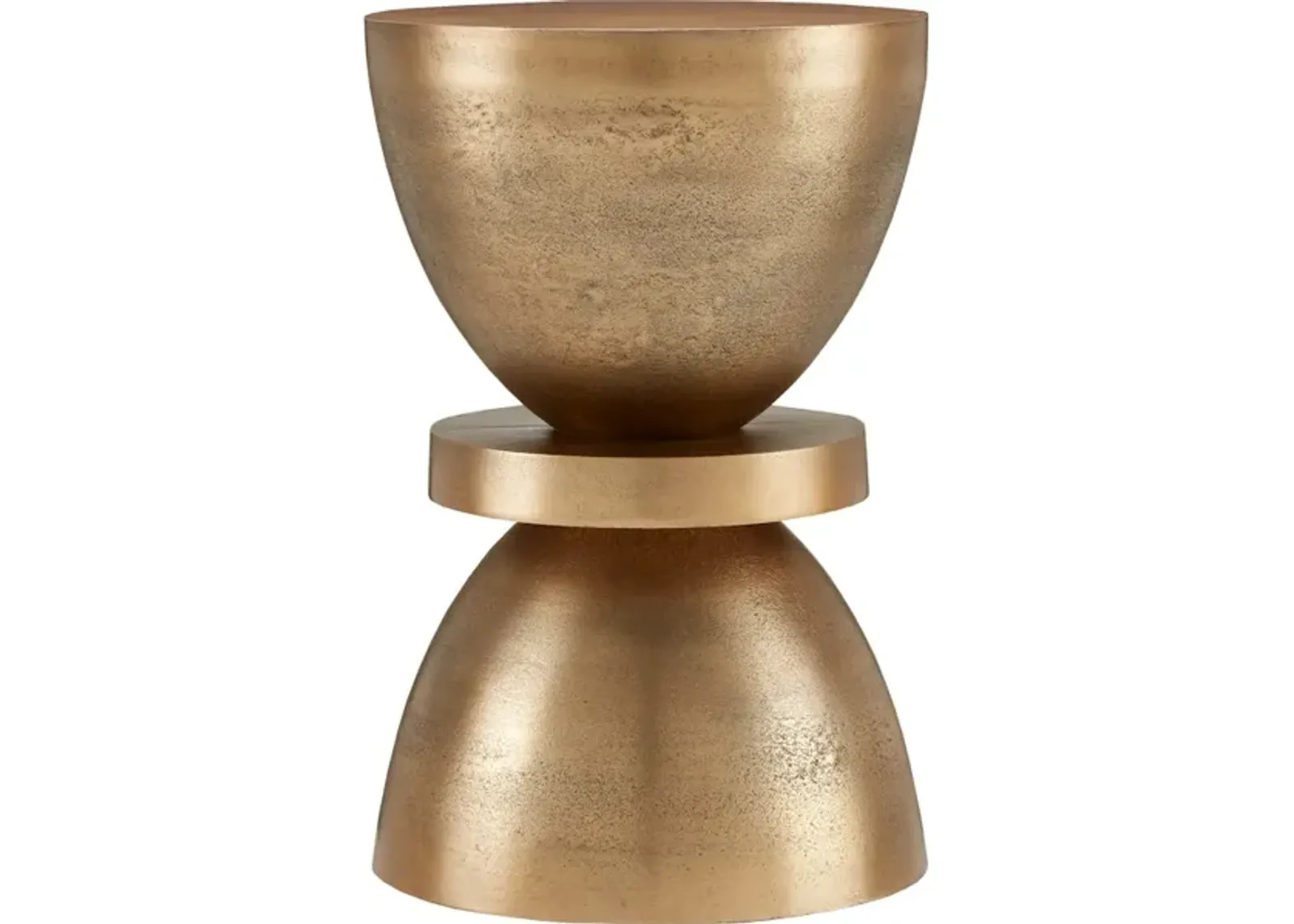 Ivaan Brass Accent Table