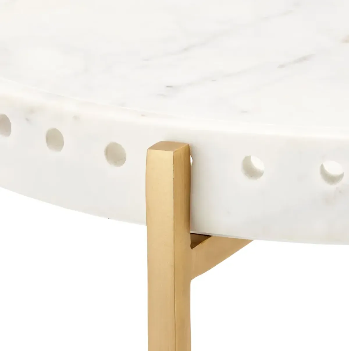 Freya Marble Accent Table