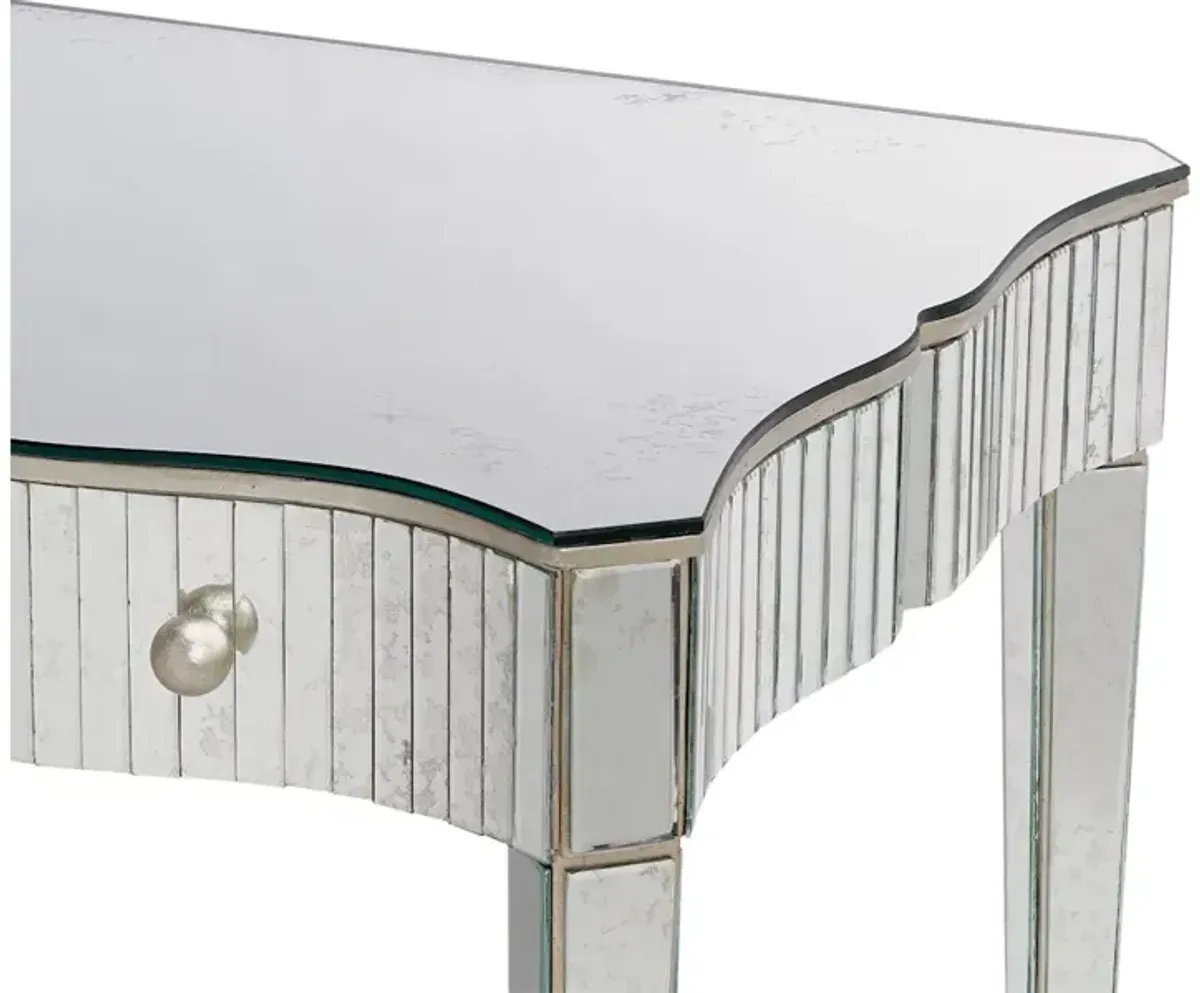 Gilda Silver Vanity Table