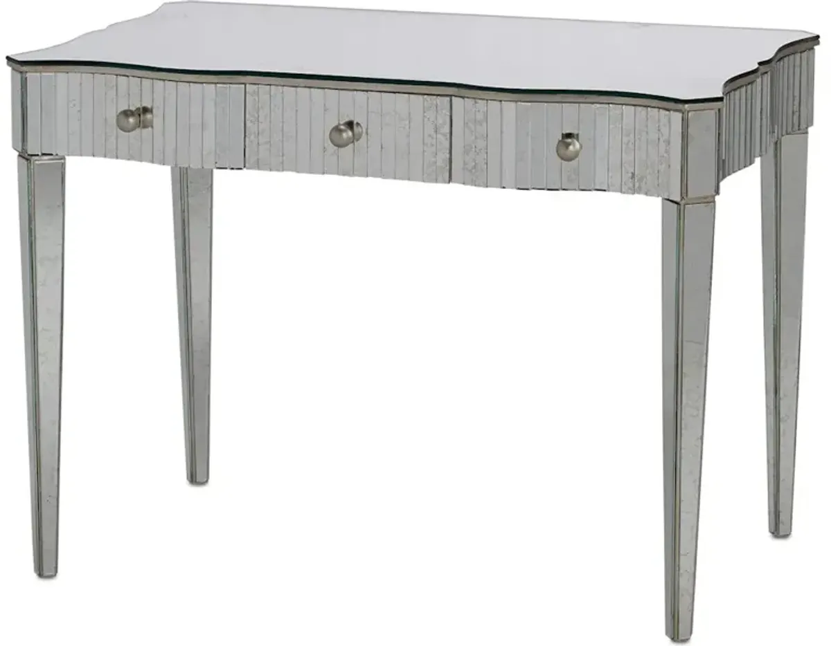 Gilda Silver Vanity Table