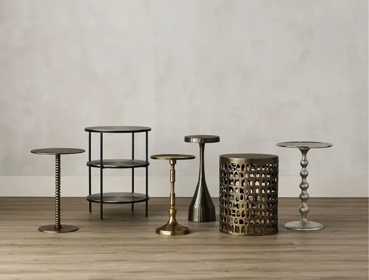 Dasari Brass Accent Table