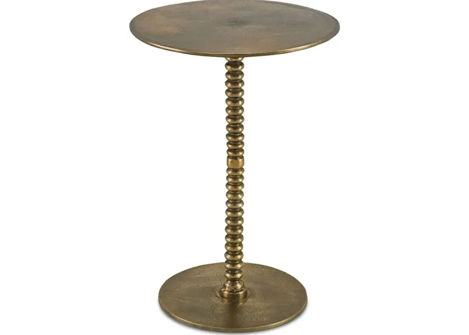 Dasari Brass Accent Table