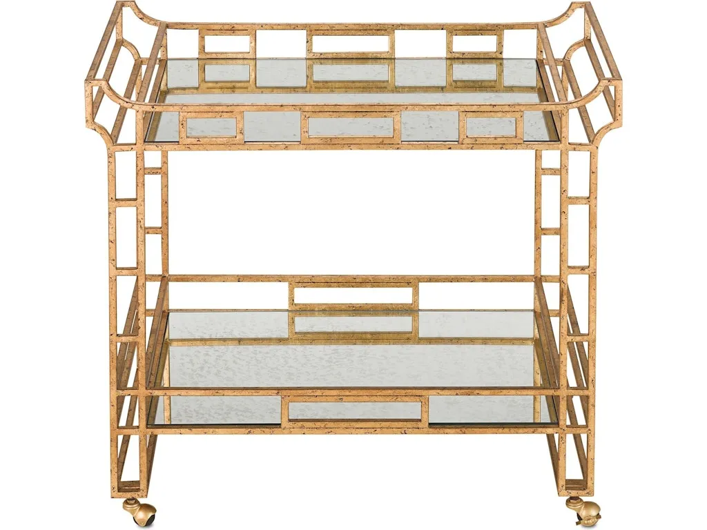 Odeon Gold Bar Cart