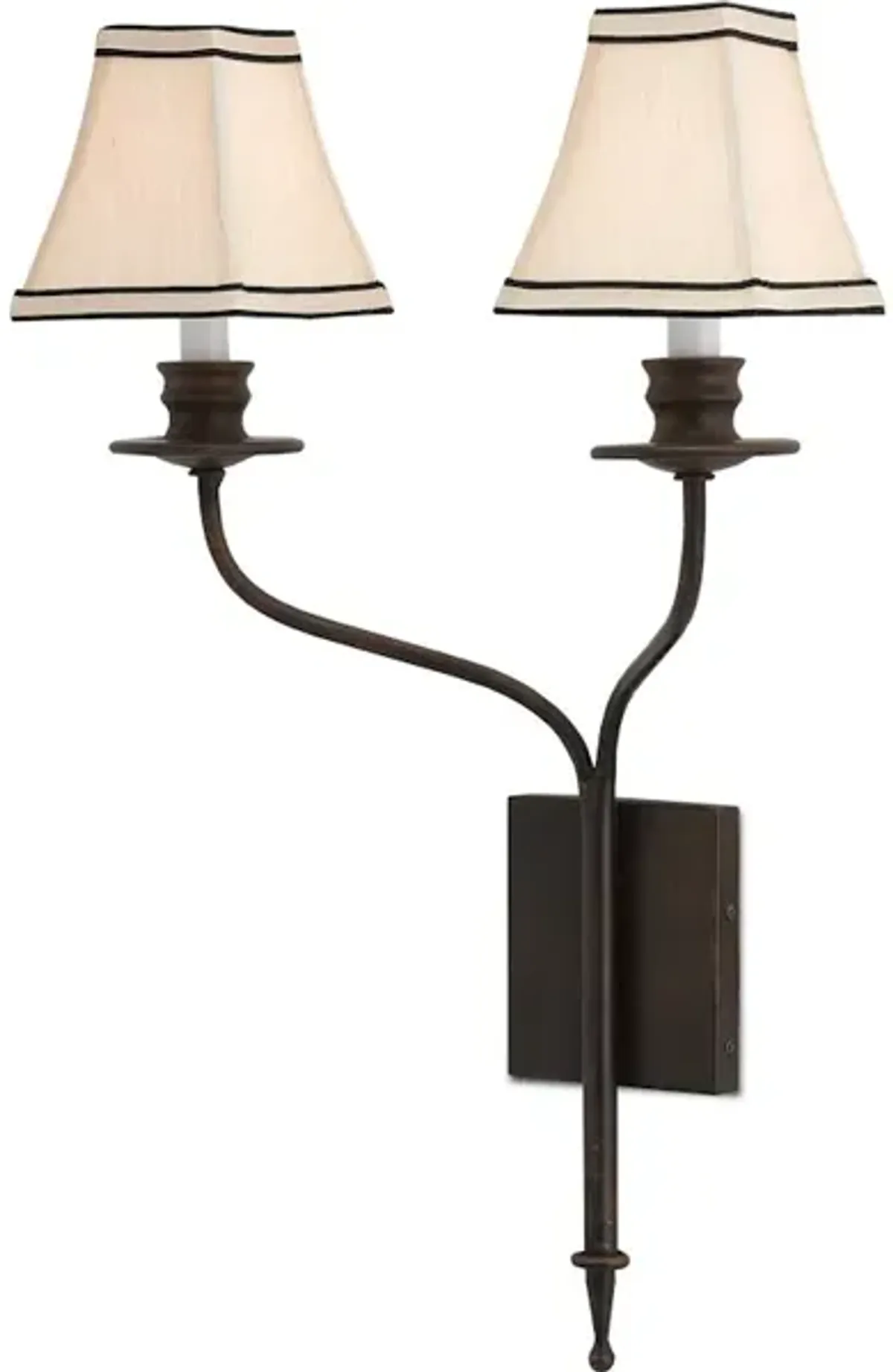 Highlight Bronze Wall Sconce by Walter E. Smithe