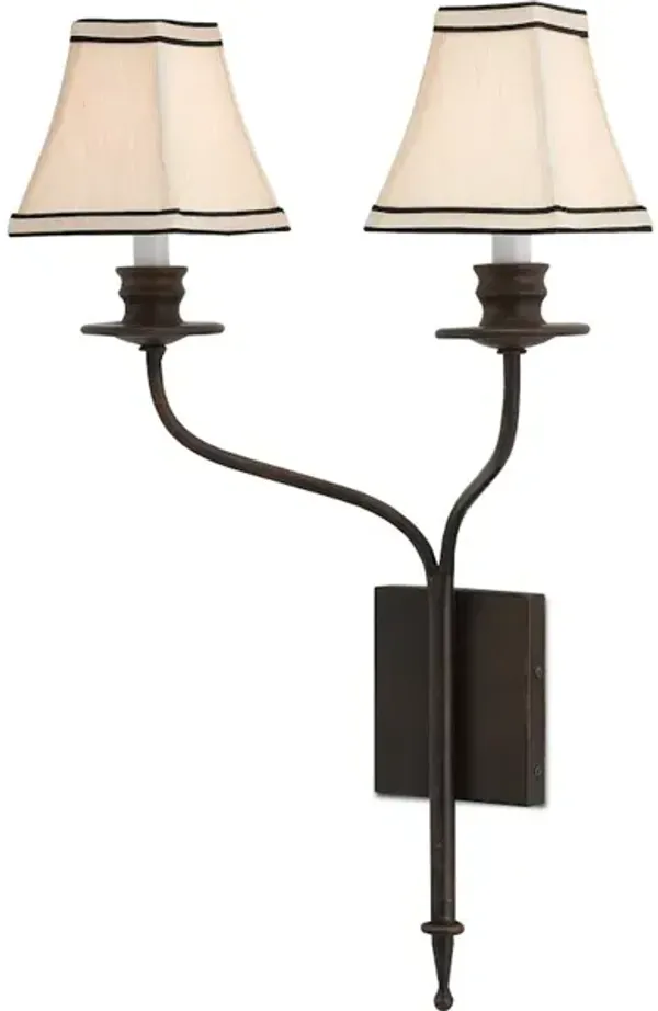 Highlight Bronze Wall Sconce
