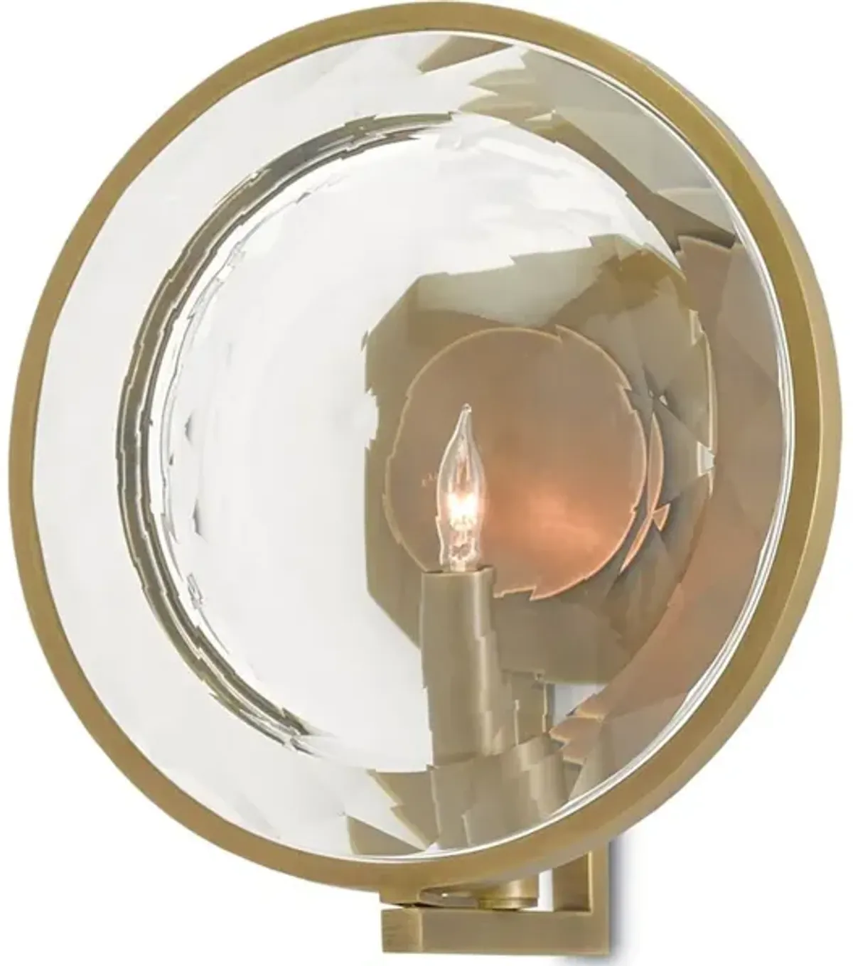 MarjieScope Brass Wall Sconce