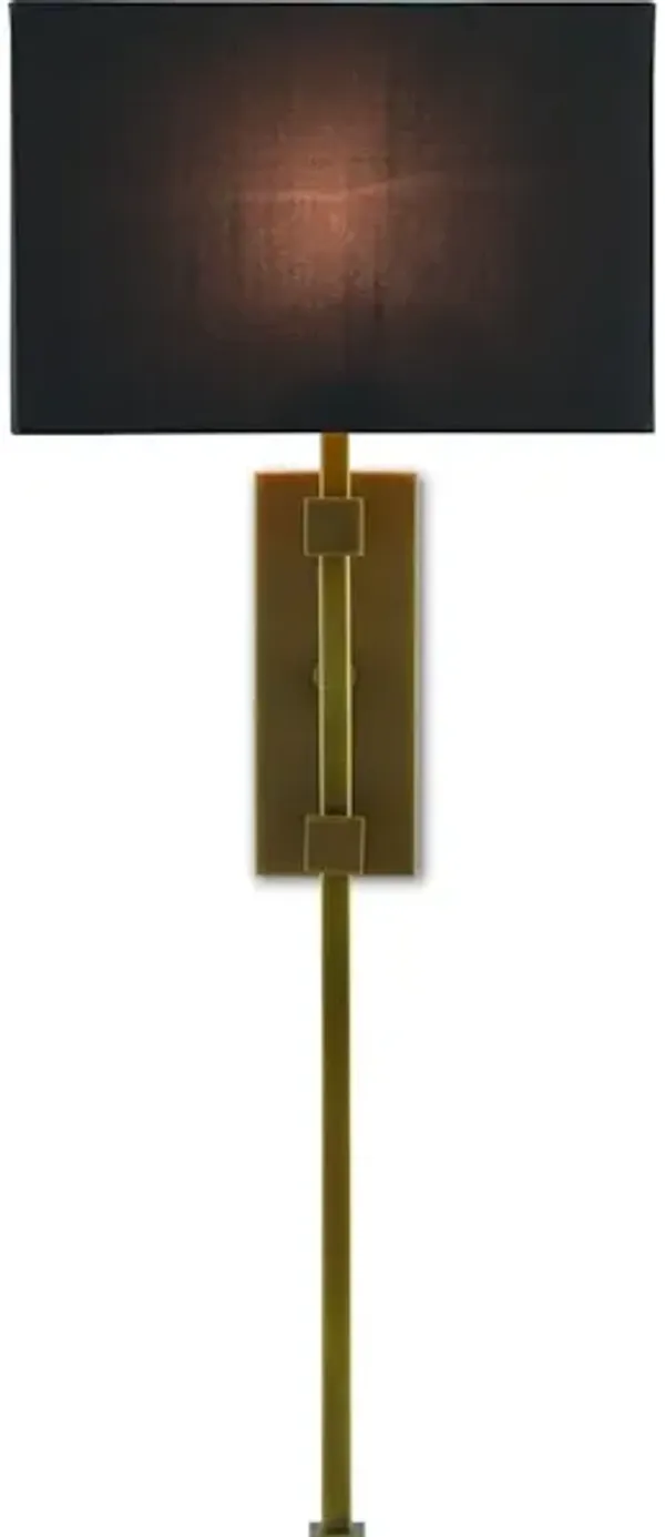 Edmund Brass Wall Sconce