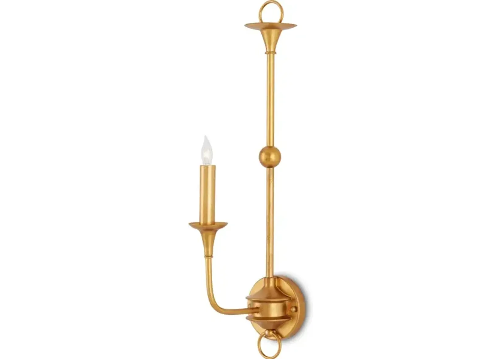 Nottaway Gold Single-Light Wall Sconce