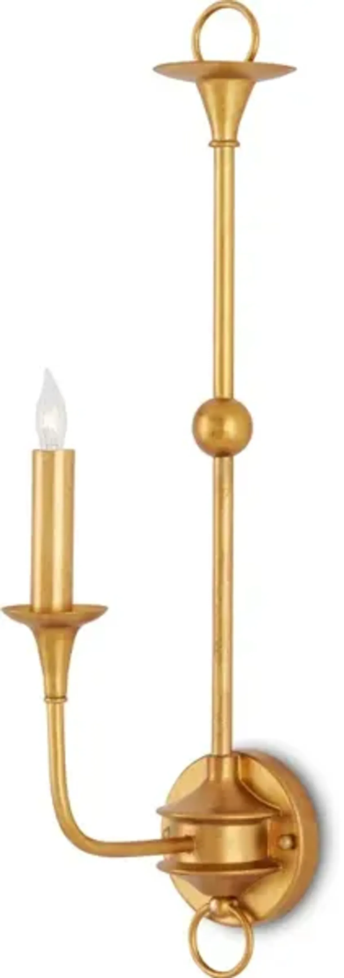 Nottaway Gold Single-Light Wall Sconce