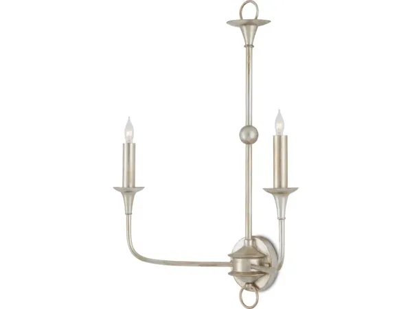 Nottaway Champagne Double-Light Wall Sconce