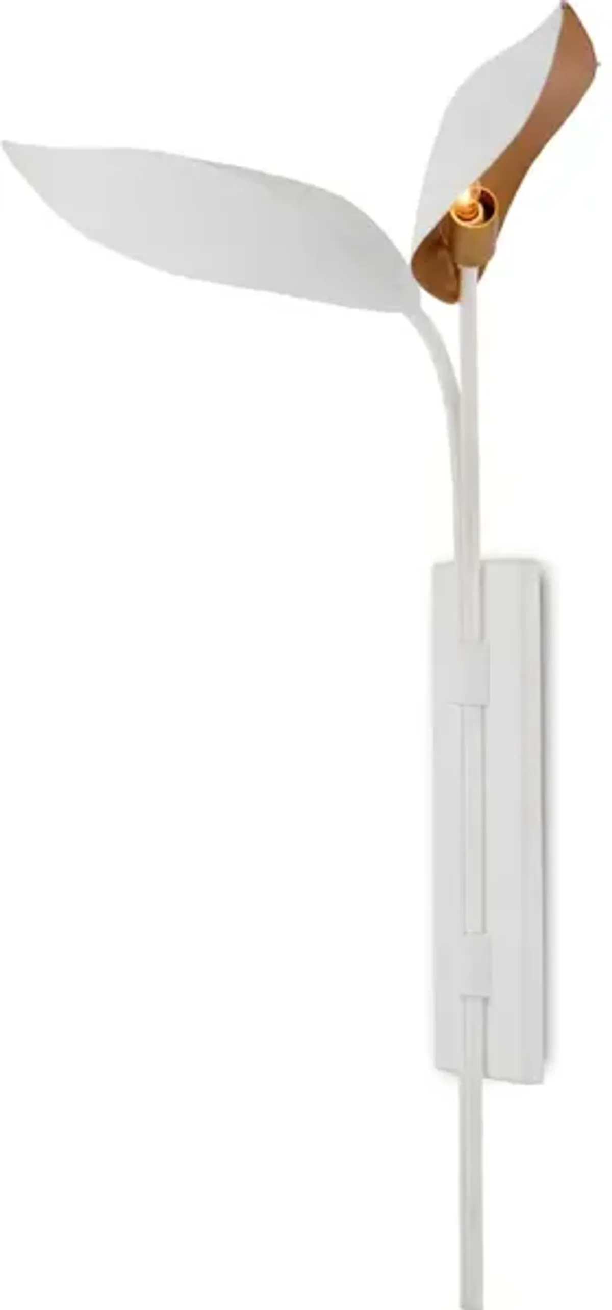 Yuriko White Wall Sconce