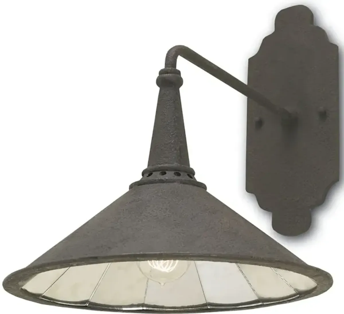 Manuscript Black Wall Sconce