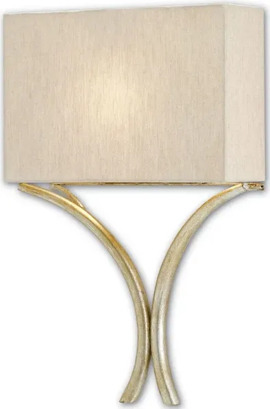 Cornwall Silver Wall Sconce