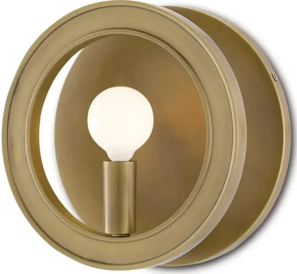 Chaplet Brass Wall Sconce