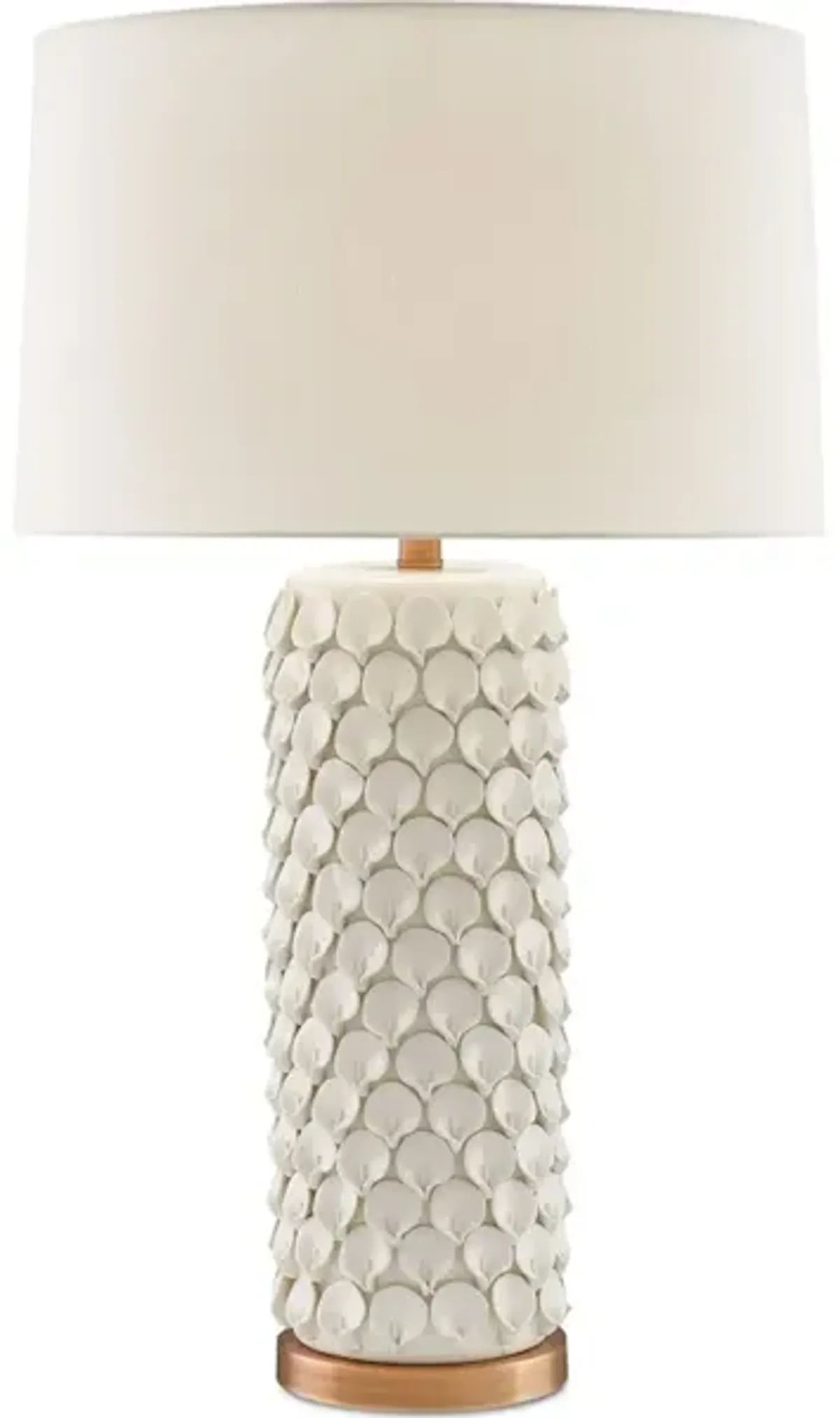 Calla Lily White Table Lamp