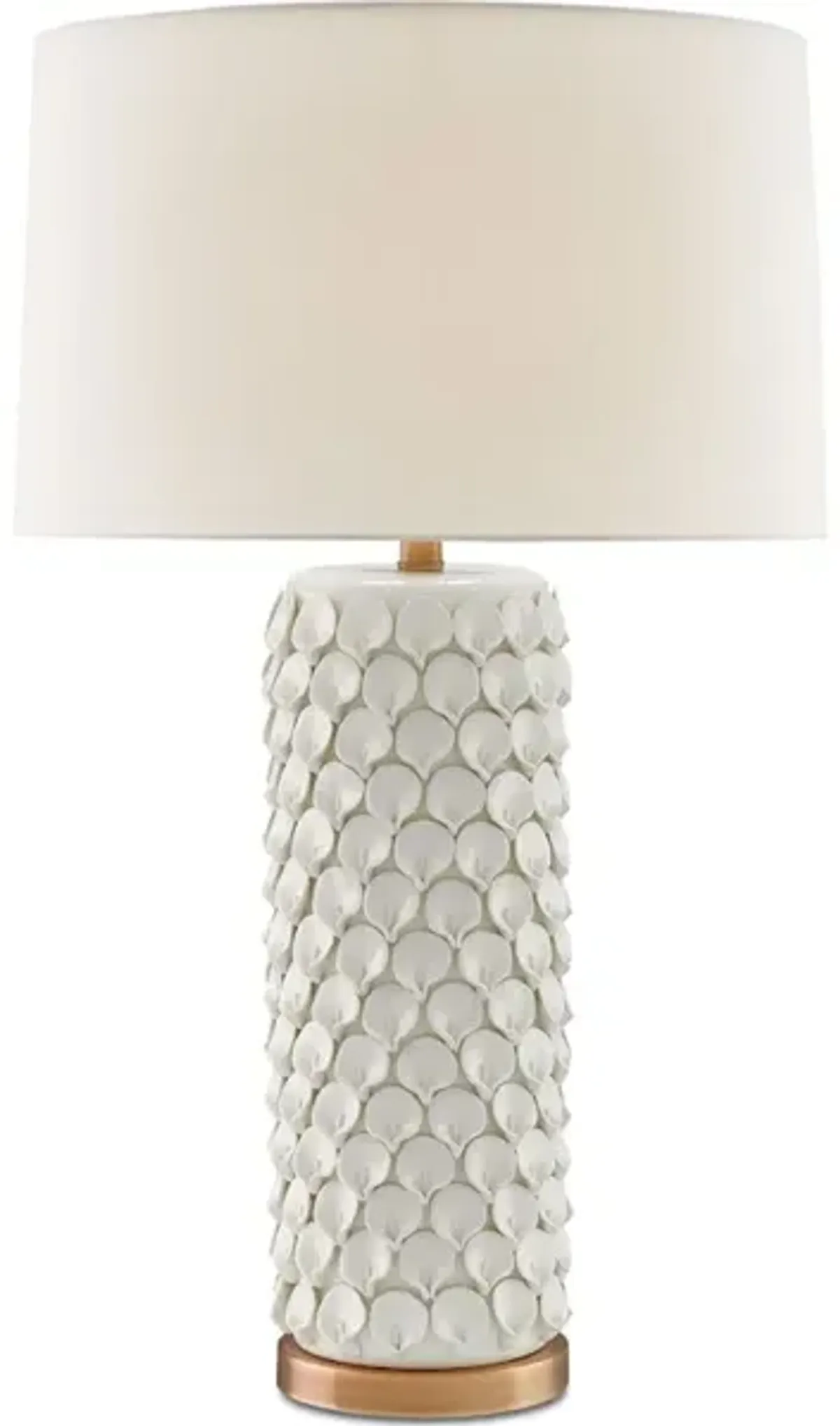 Calla Lily White Table Lamp