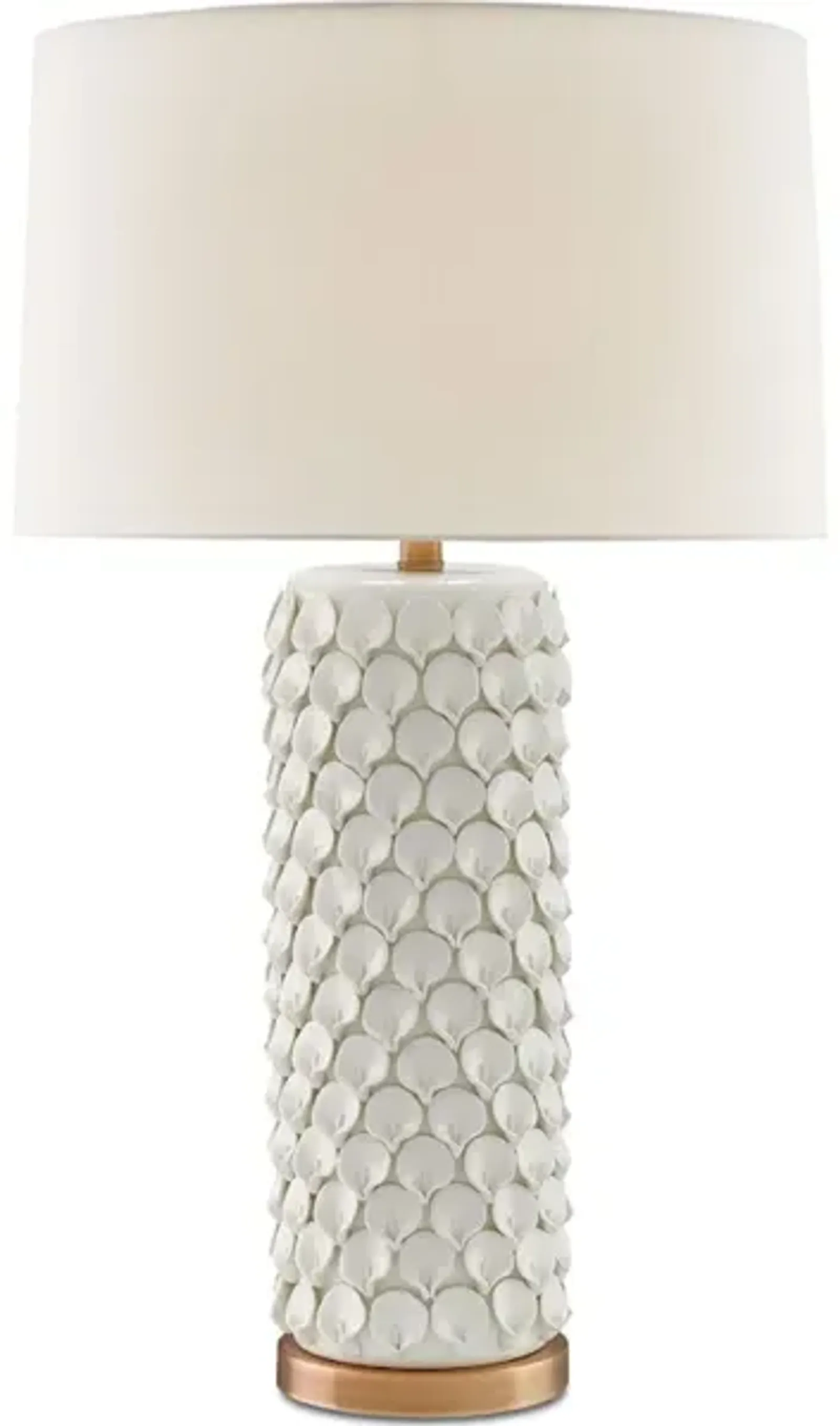 Calla Lily White Table Lamp