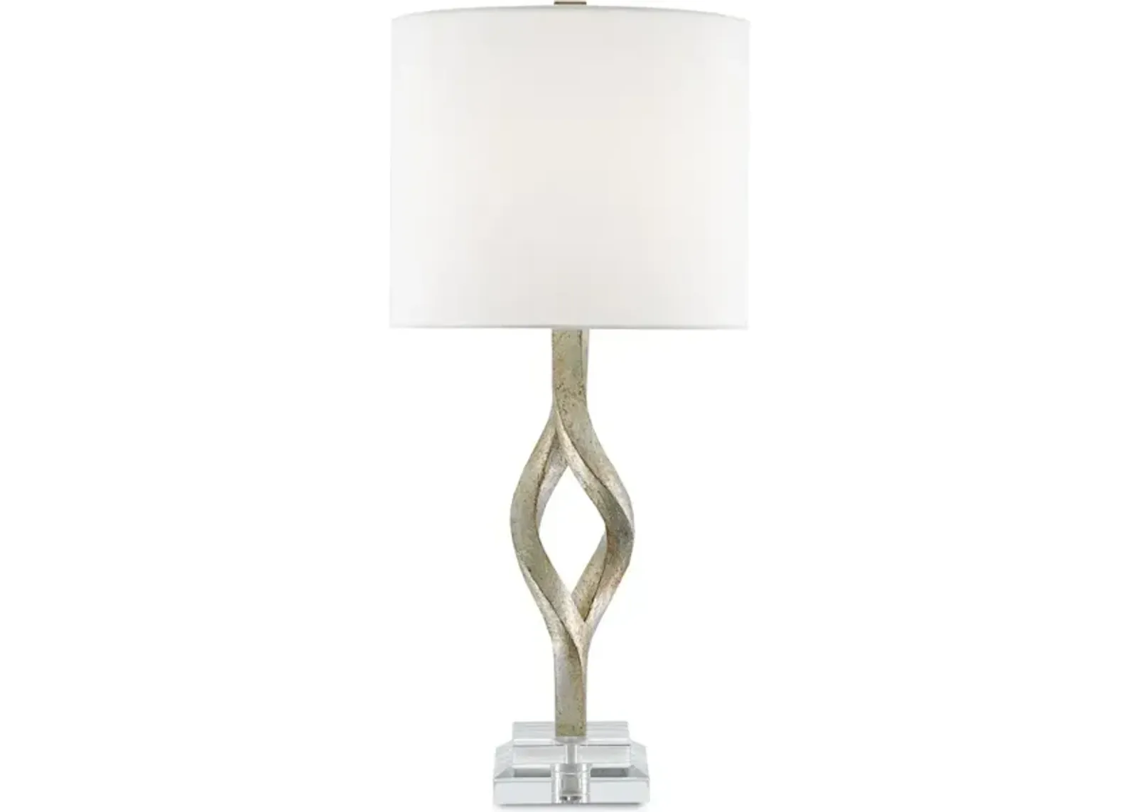 Elyx Silver Table Lamp