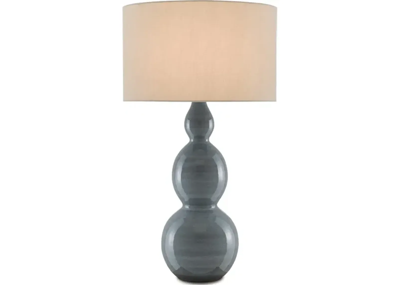 Cymbeline Gray Table Lamp