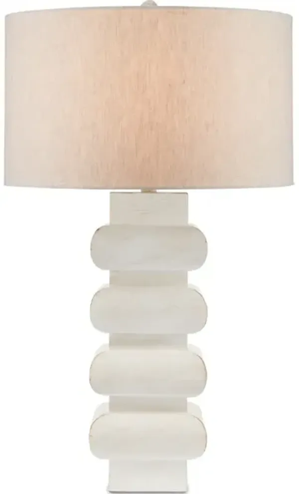 Blondel White Table Lamp