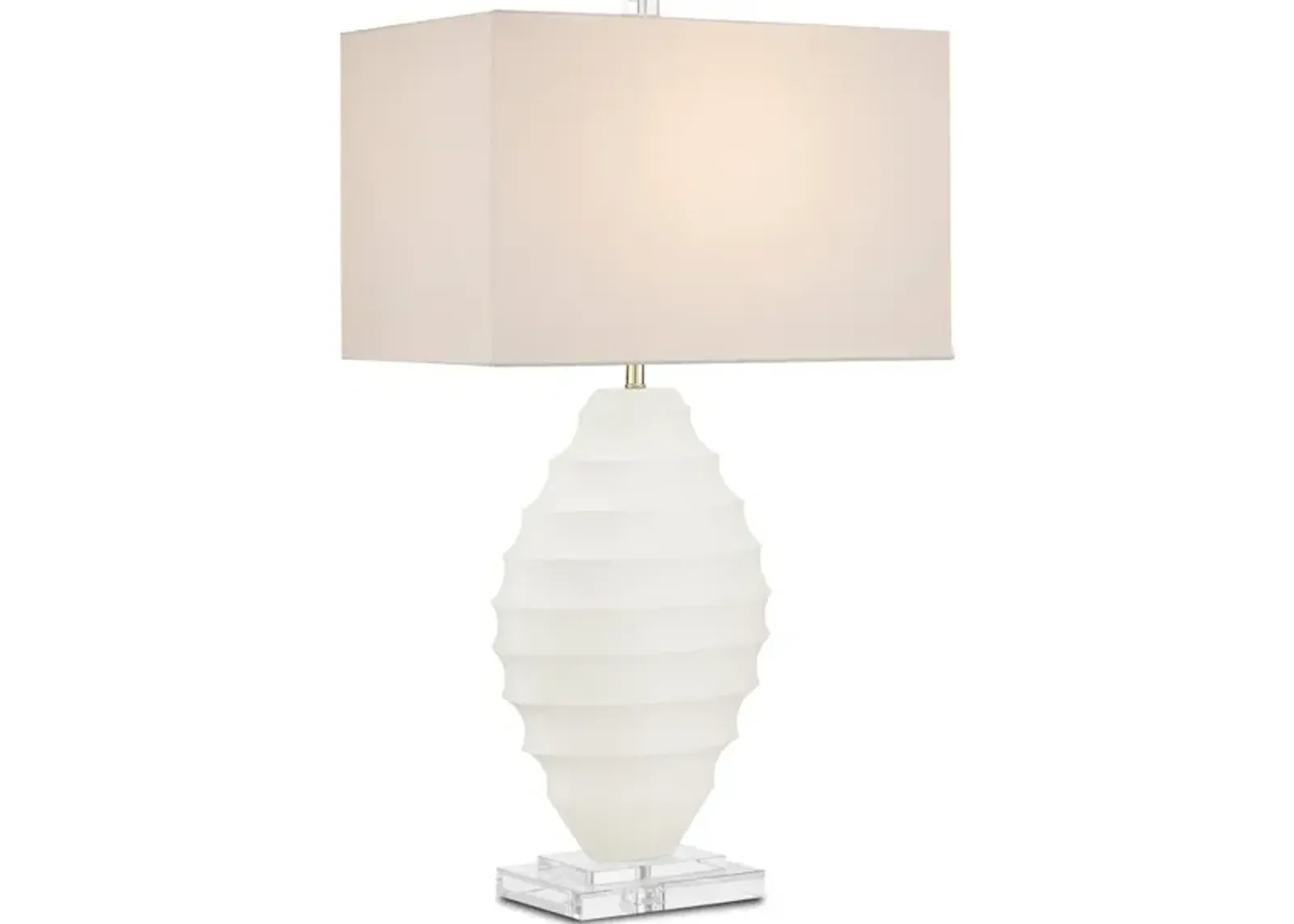 Abbeville White Table Lamp