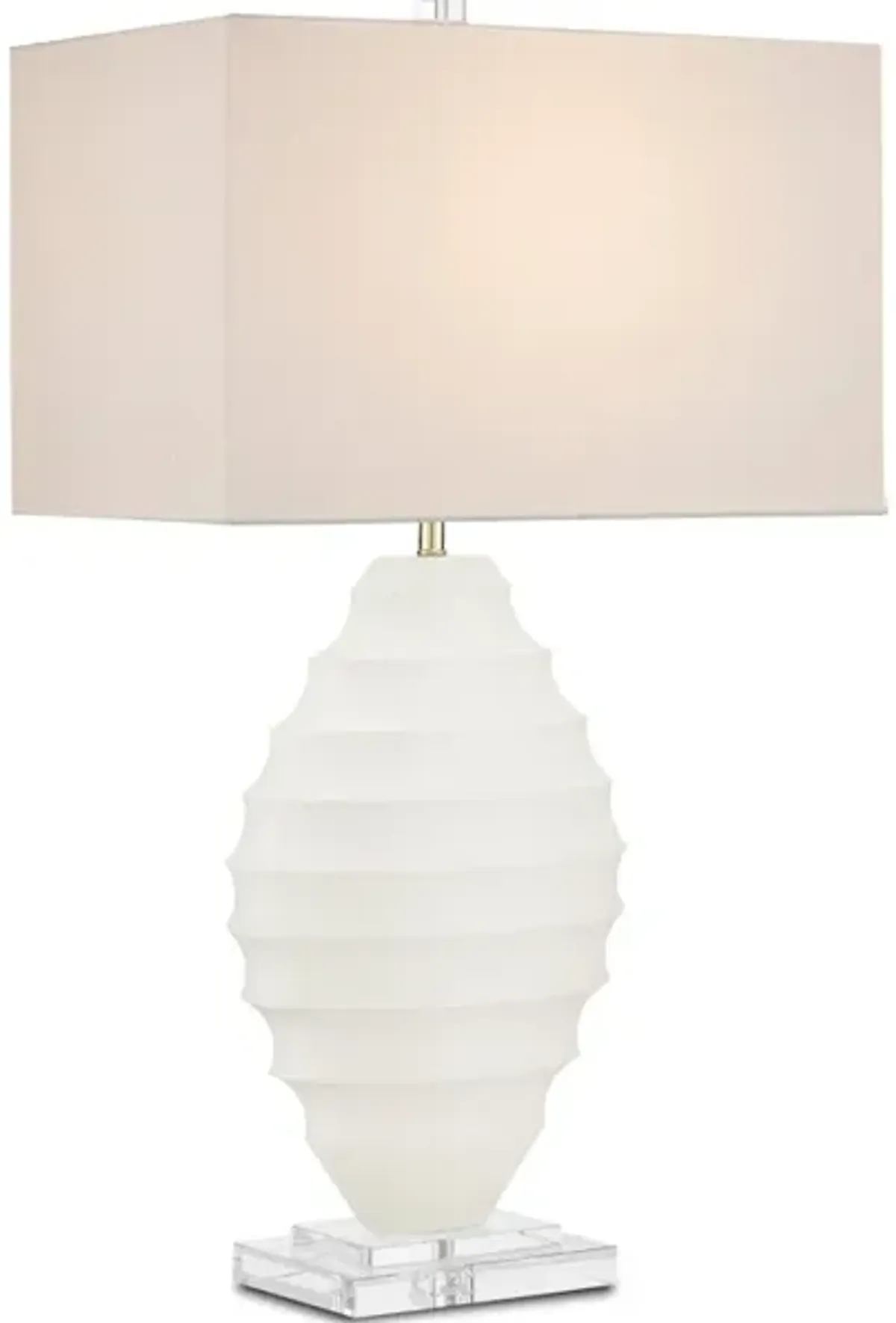 Abbeville White Table Lamp