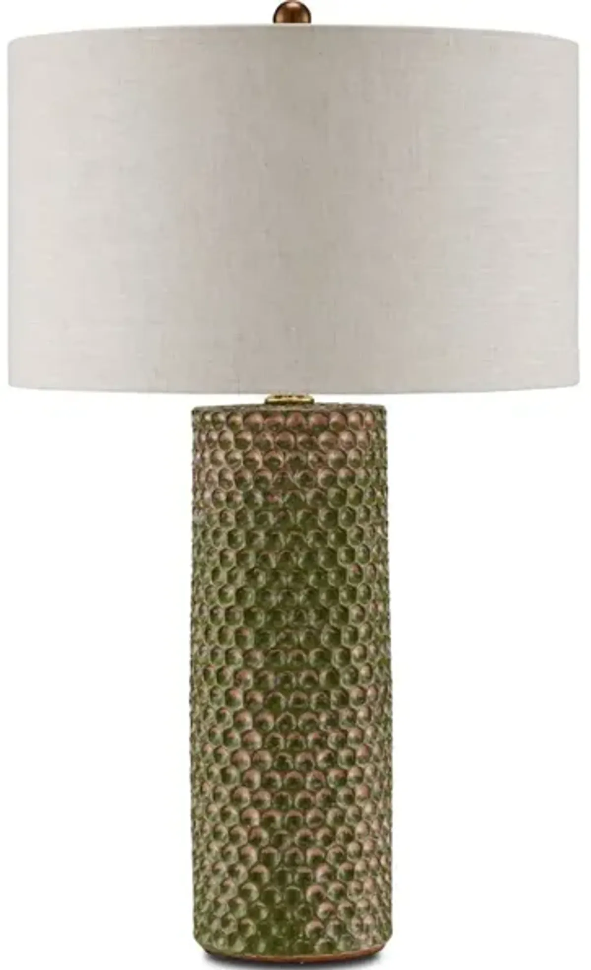 Polka Dot Green Table Lamp