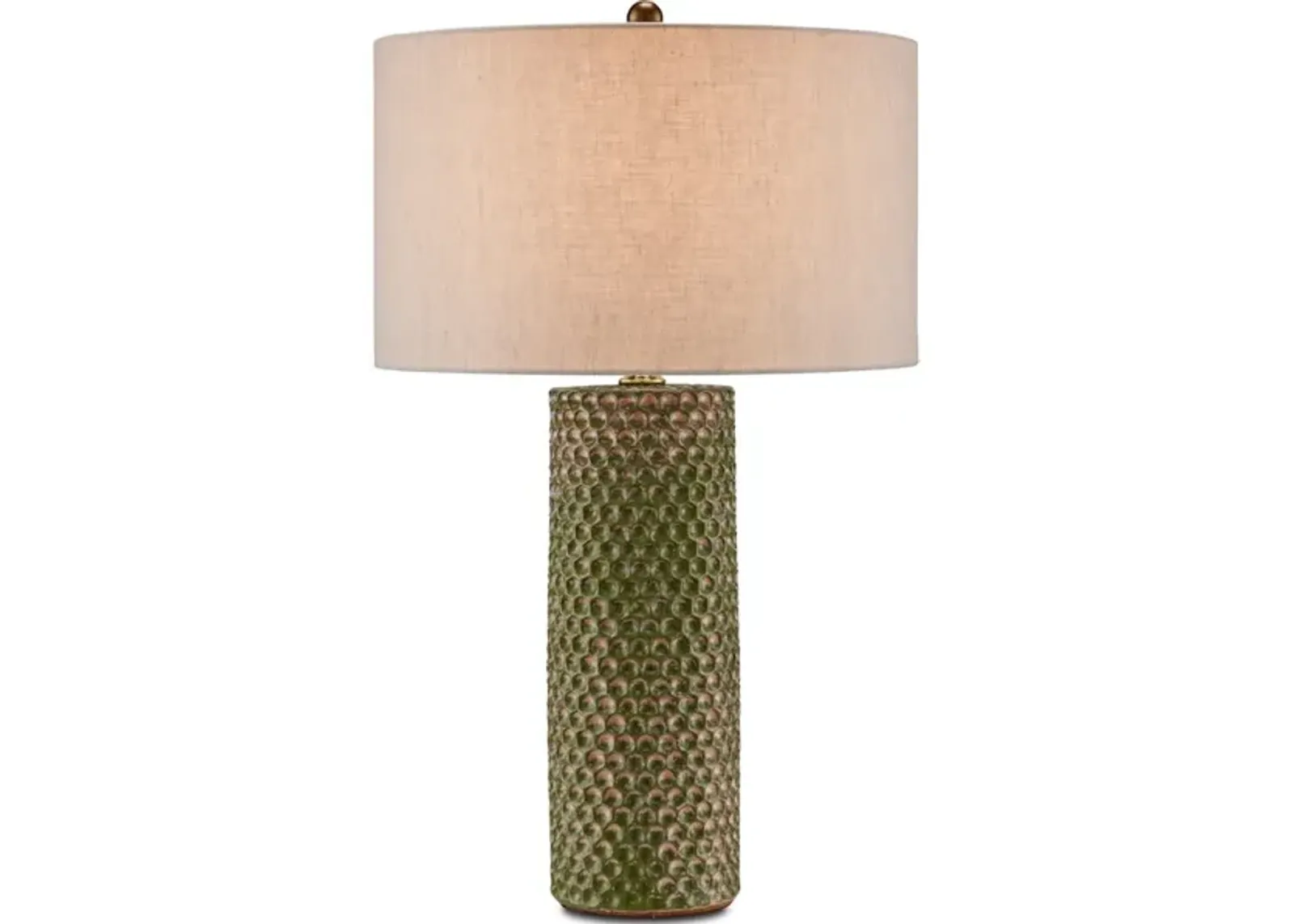 Polka Dot Green Table Lamp