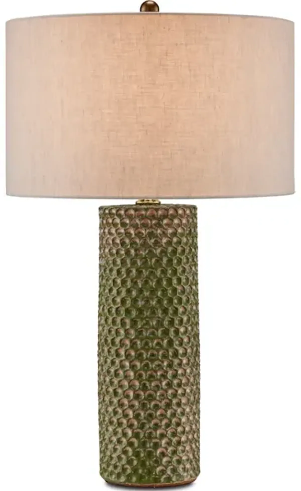 Polka Dot Green Table Lamp