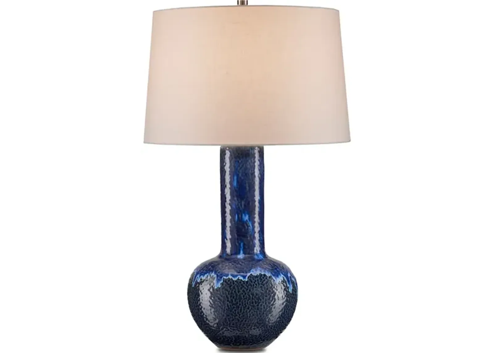 Kelmscott Blue Gourd Table Lamp