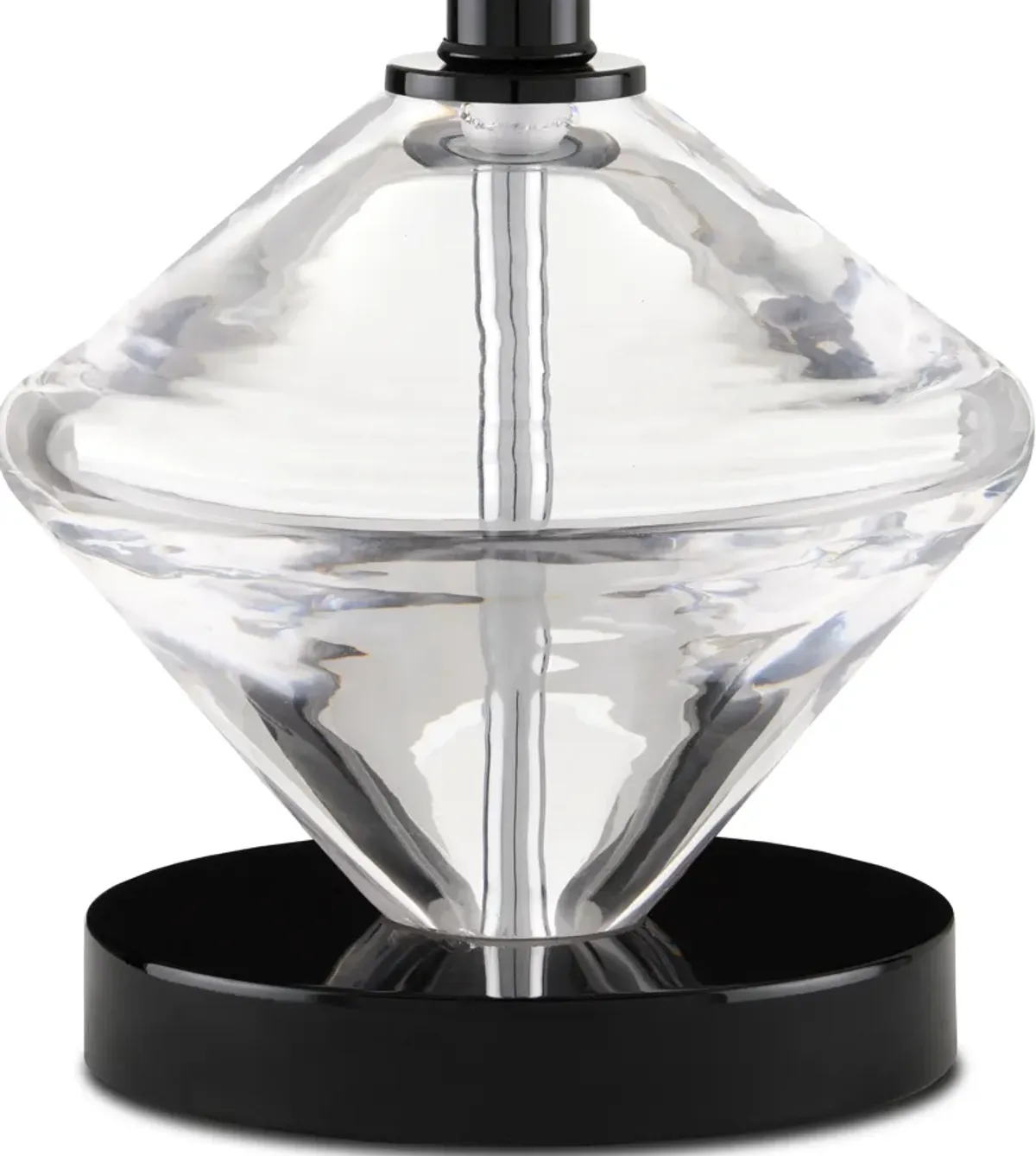 Whirling Dervish Clear Table Lamp