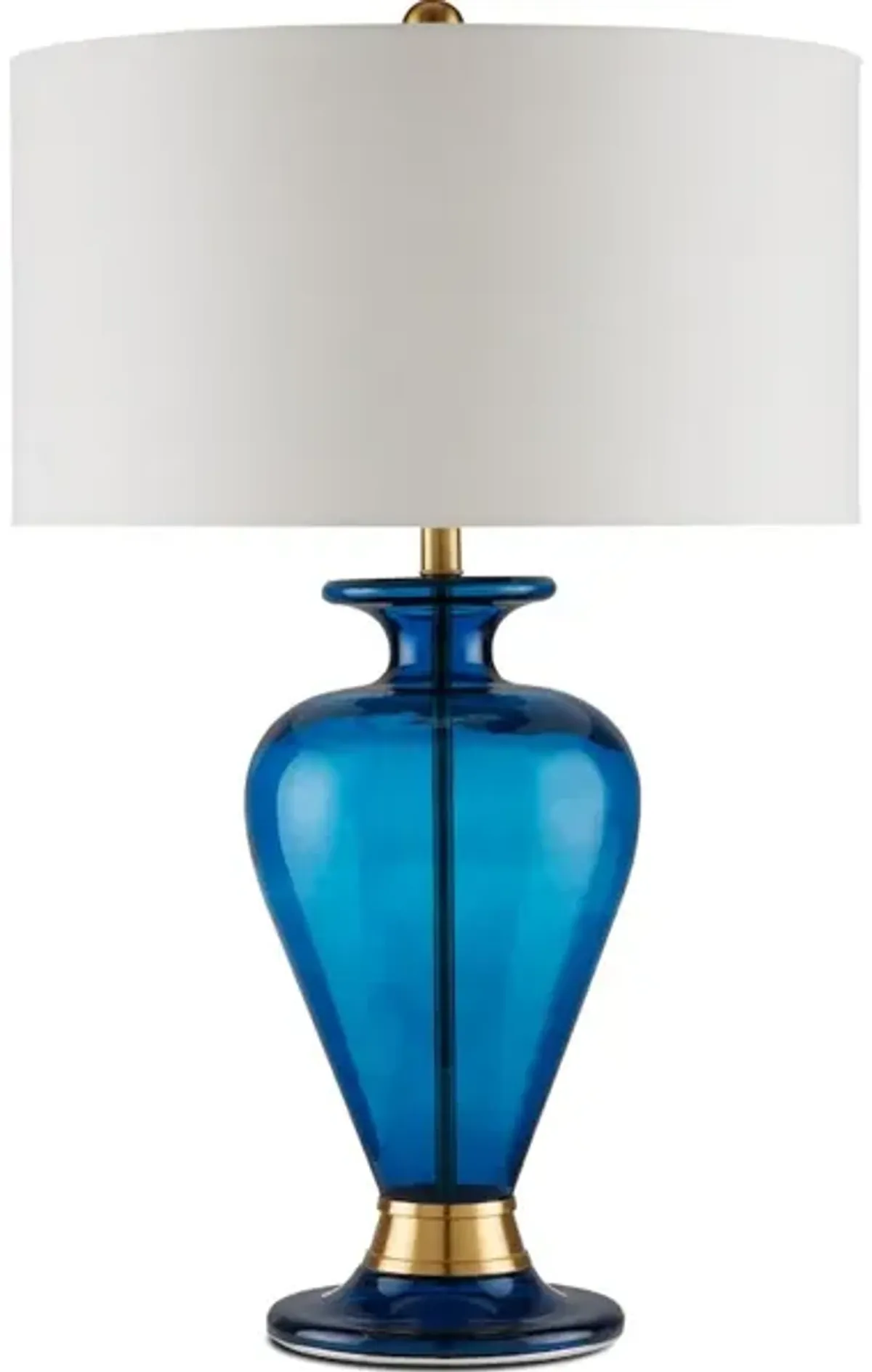 Aladdin Blue Table Lamp