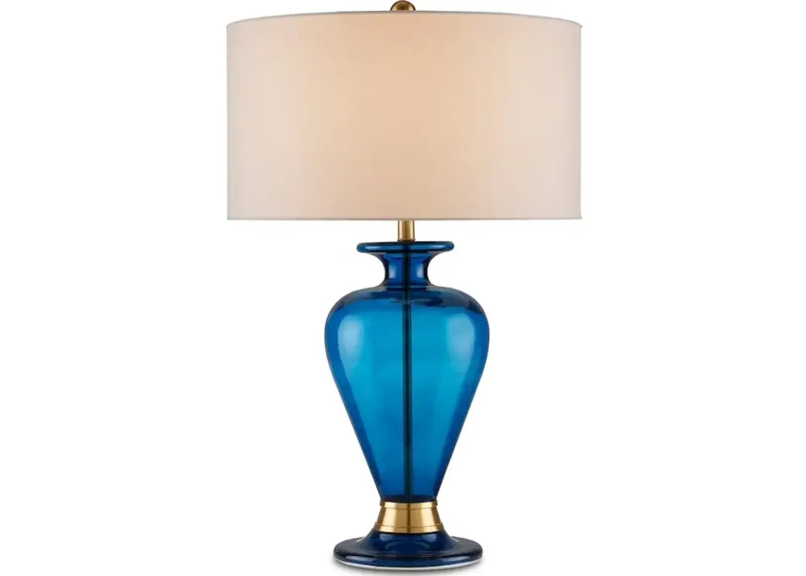 Aladdin Blue Table Lamp