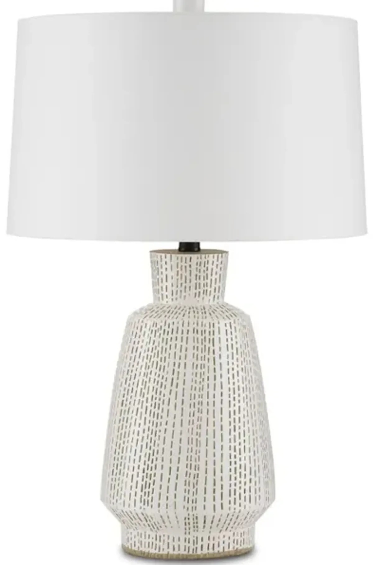 Dash White Table Lamp