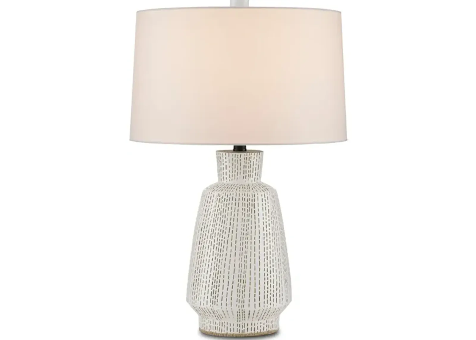 Dash White Table Lamp