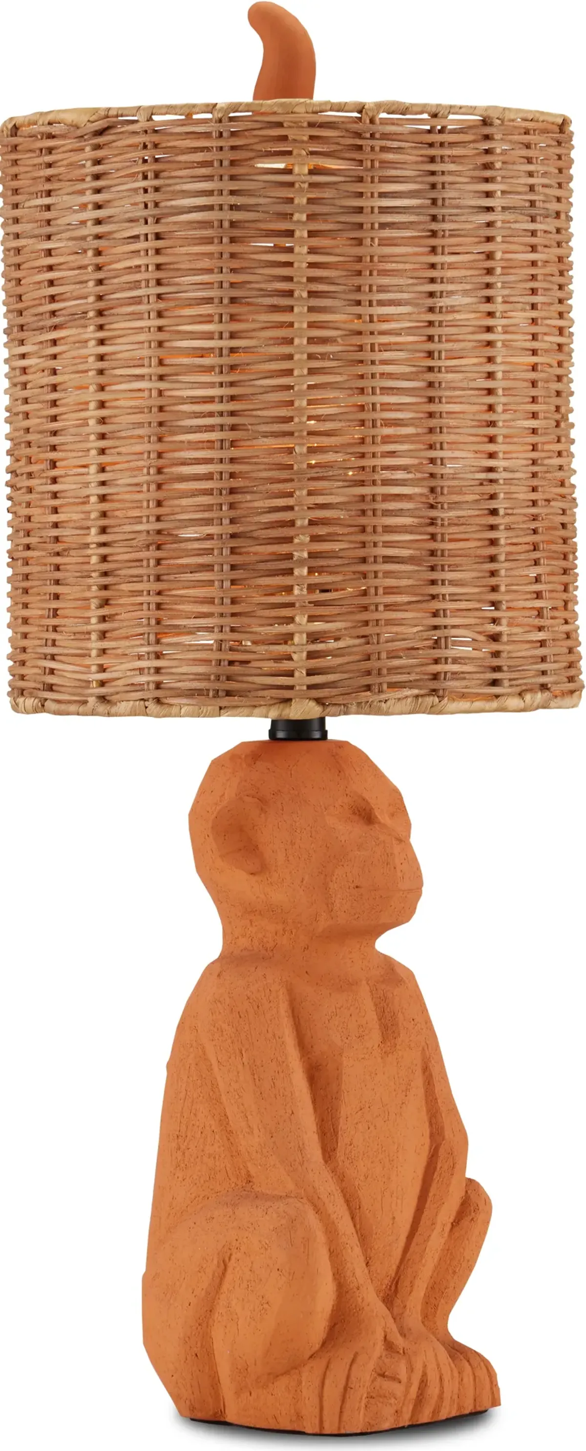 King Louie Terracotta Table Lamp