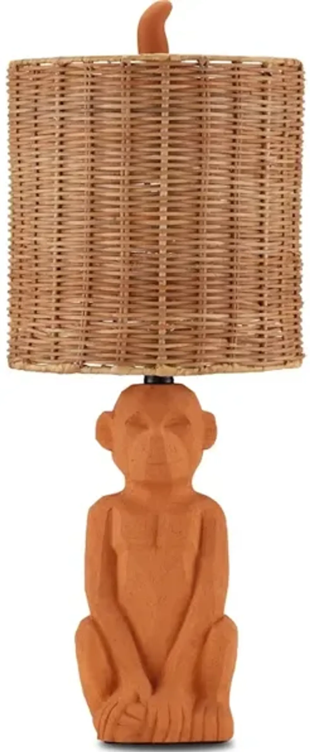 King Louie Terracotta Table Lamp