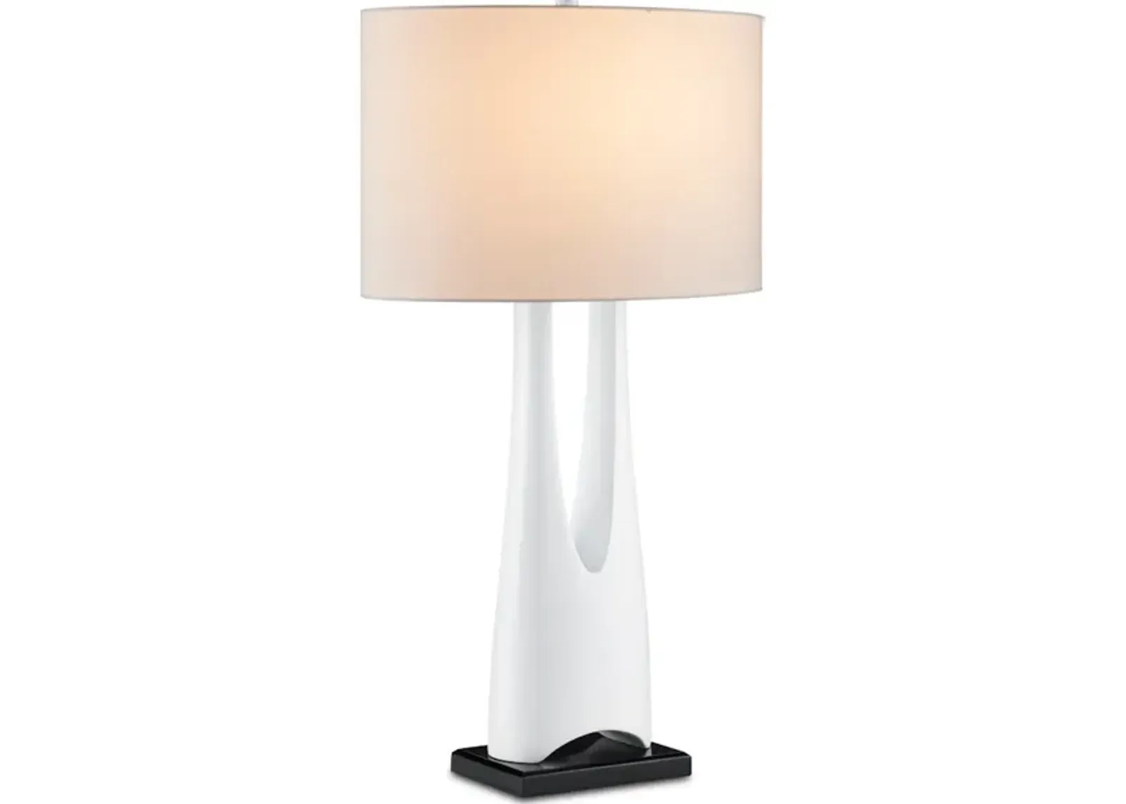 La Porta White Table Lamp