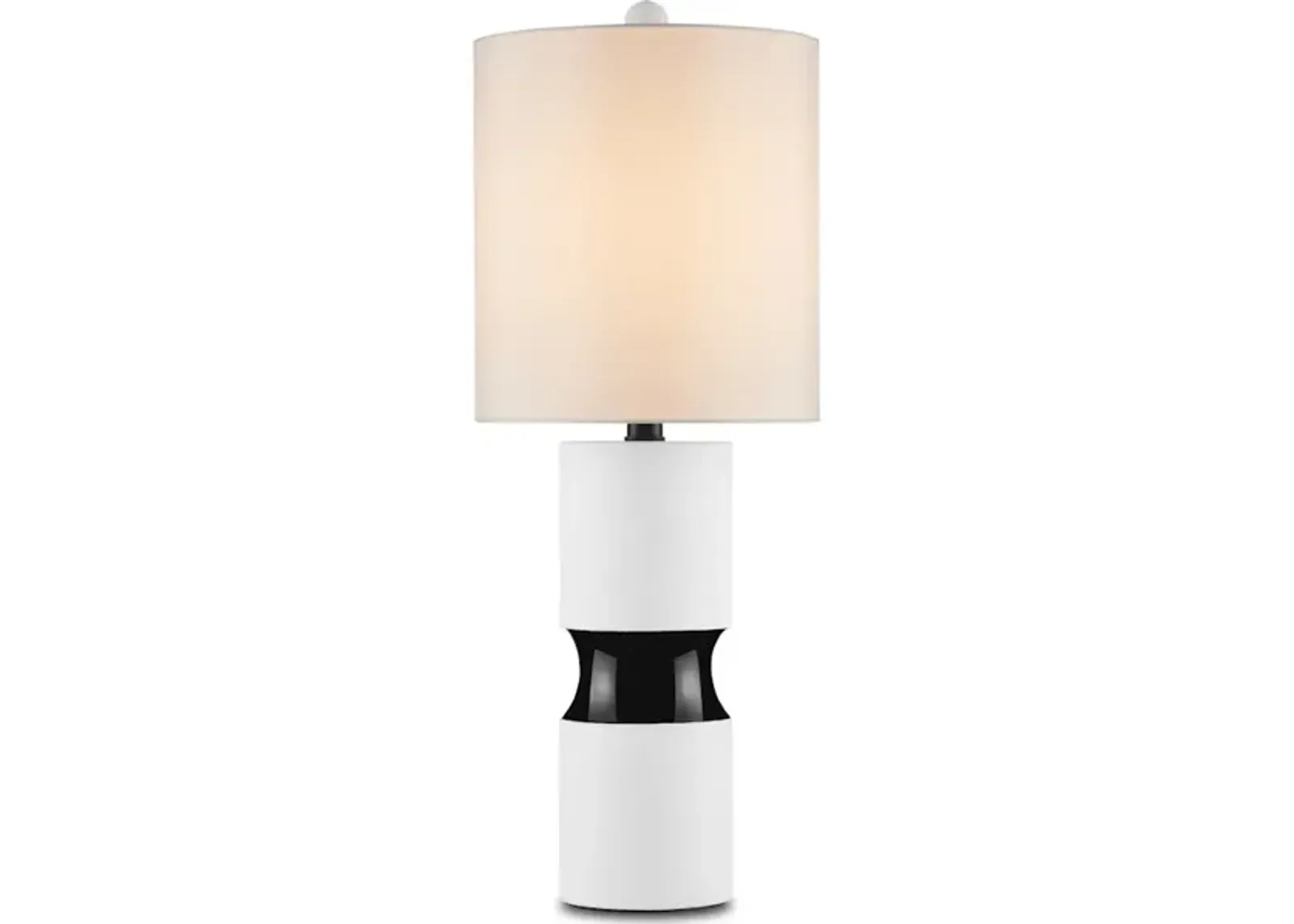 Althea Black and White Table Lamp