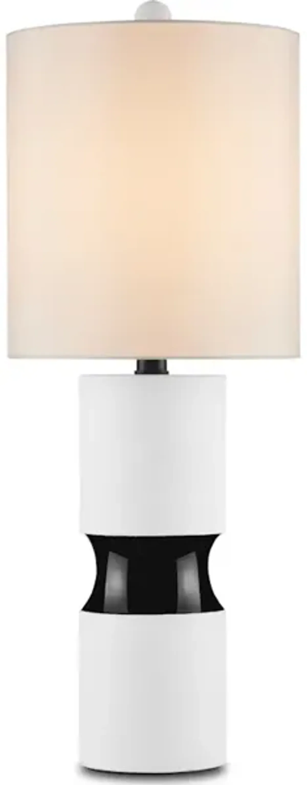 Althea Black and White Table Lamp