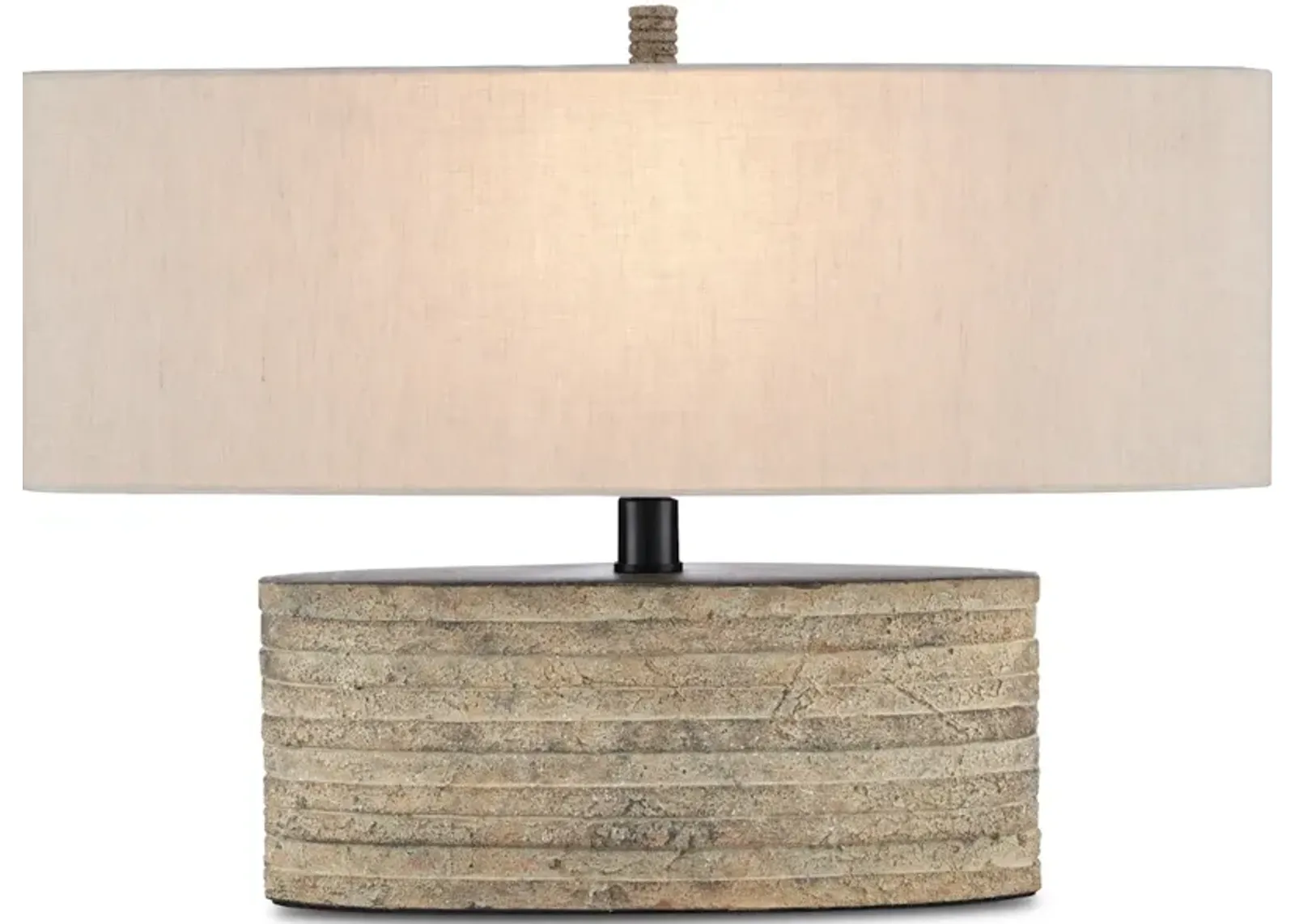 Innkeeper Rustic Oval Table Lamp