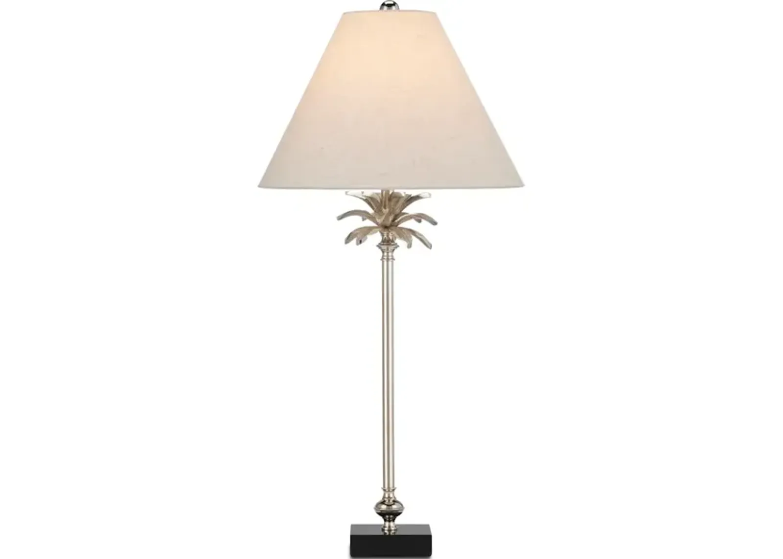 Palmyra Nickel Table Lamp